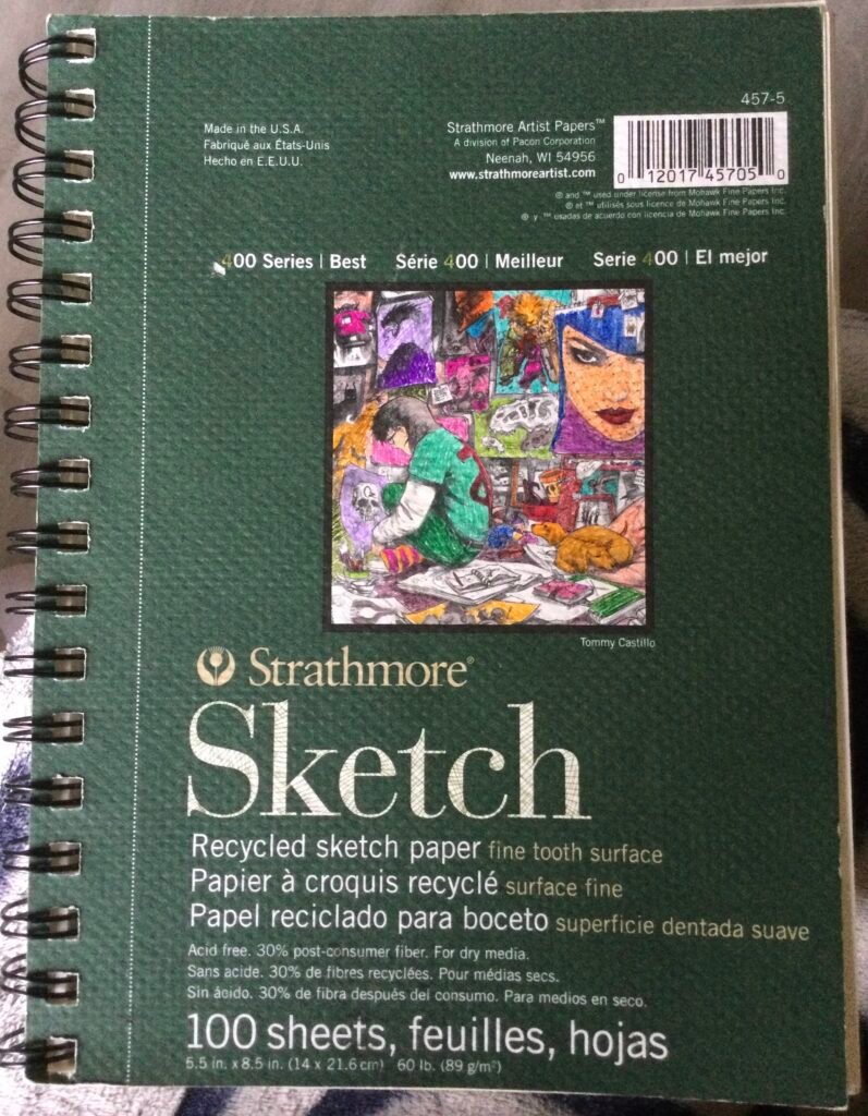 sketchbook cover